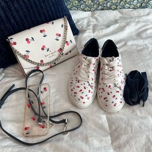 Kate Spade | Carson Convertible Dancing Cherry Multi Wear Crossbody Purse